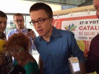 Errejón recuerda que desobediencia civil es oponerse a desahucios y que Mas la criticaba