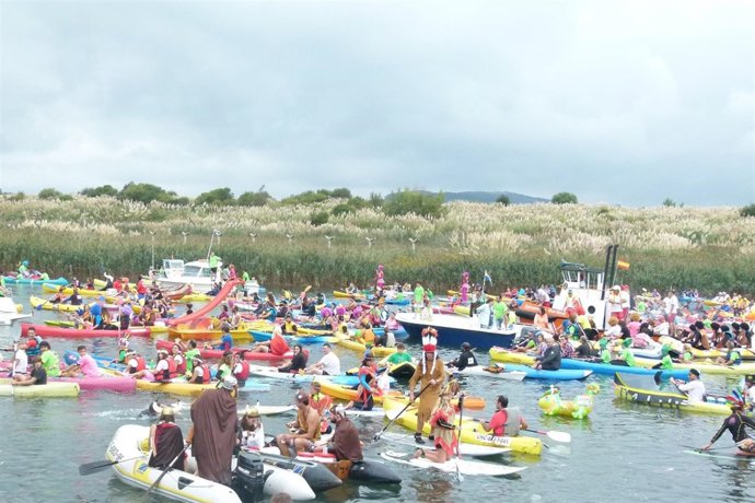Las embarcaciones toman la salida del descenso