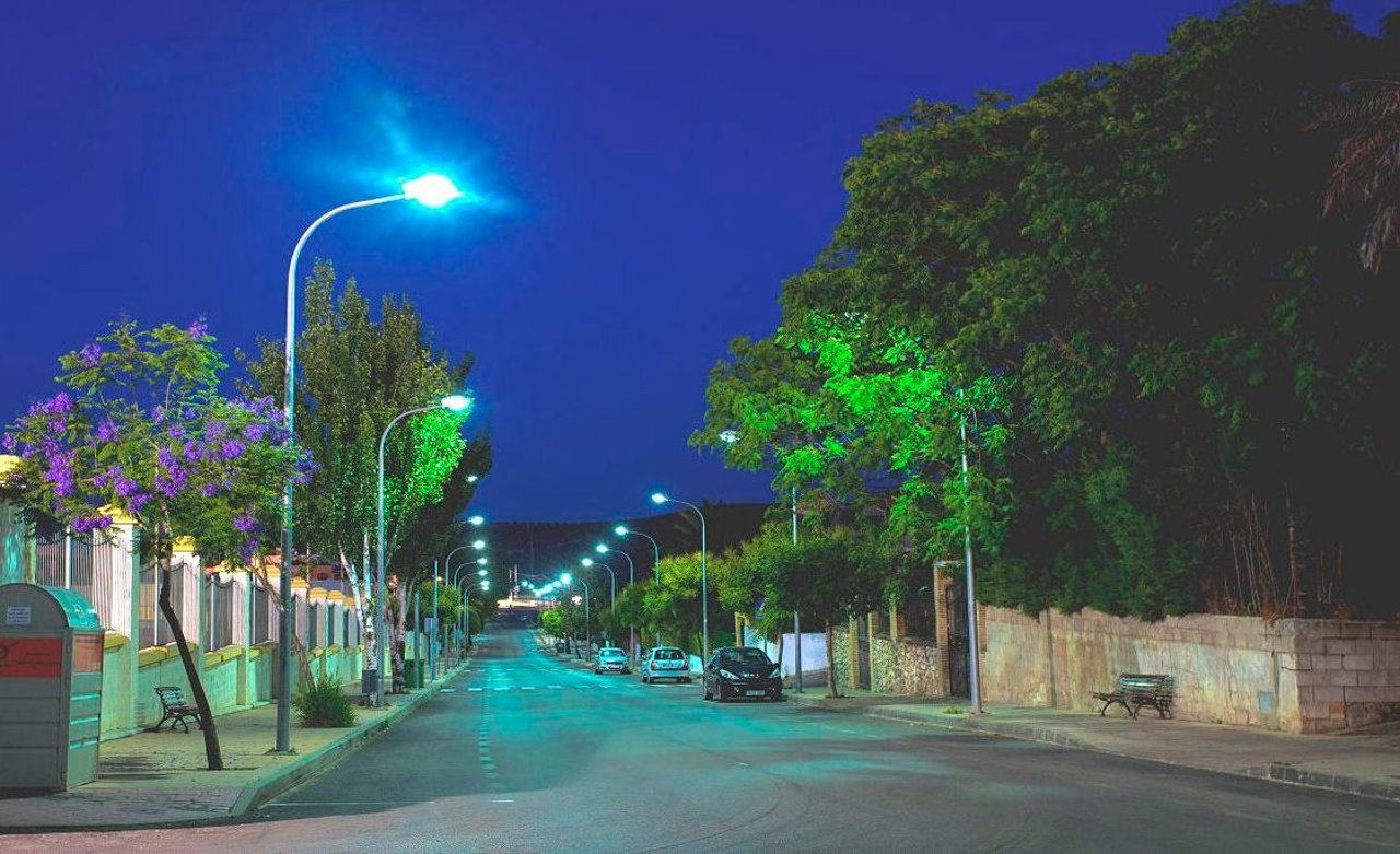 Nueva iluminación más eficiente en El Saucejo