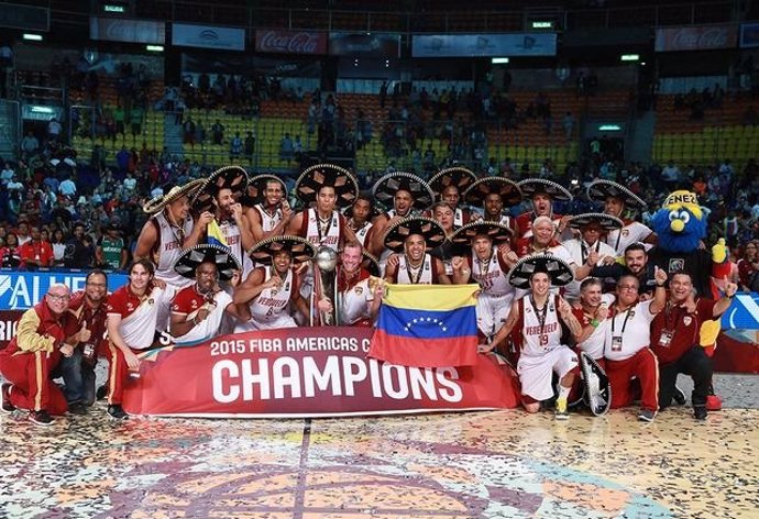 Venezuela campeón campeona FIBA Américas baloncesto
