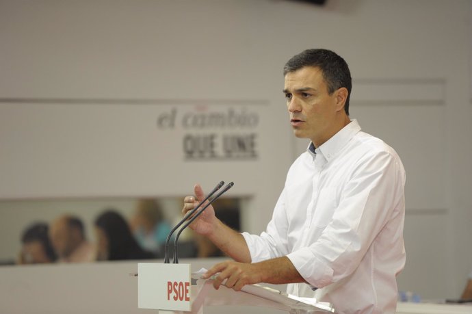 Pedro Sánchez ante el Comité Federal del PSOE