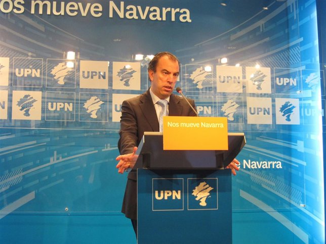 El secretario general de UPN, Carlos García Adanero.