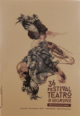 Cartel del 36 Festival de Teatro de Logroño
