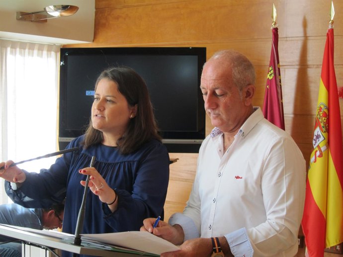 La concejala Lola Sánchez da los detalles del dispositivo de seguridad