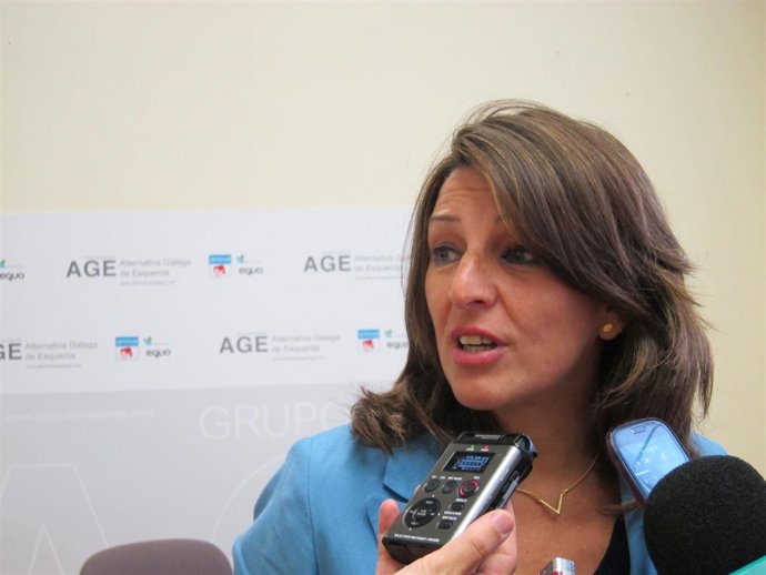 Yolanda Díaz, viceportavoz de AGE
