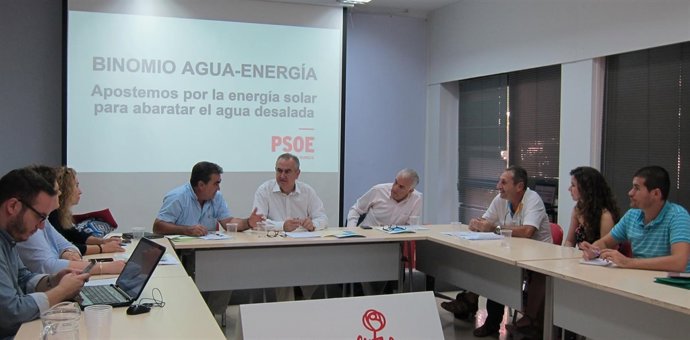 Imagen del encuentro entre el PSRM y la Fundación Desarrollo Sostenible