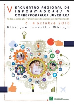 Cartel del V Encuentro Regional de Informadores y Corresponsales Juveniles