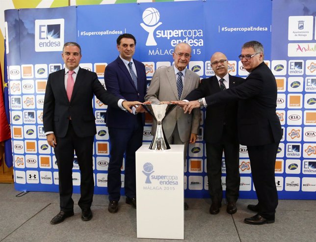Prresentación de la Supercopa 2015 en Málaga