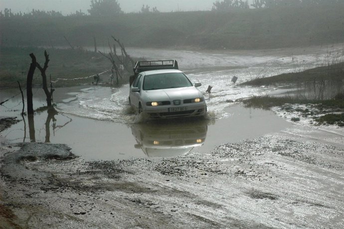 Inundaciones en Los Palacios.
