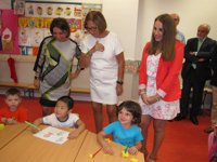 De la Calle inaugura las instalaciones del CEIP Nuestra Señora de Linares