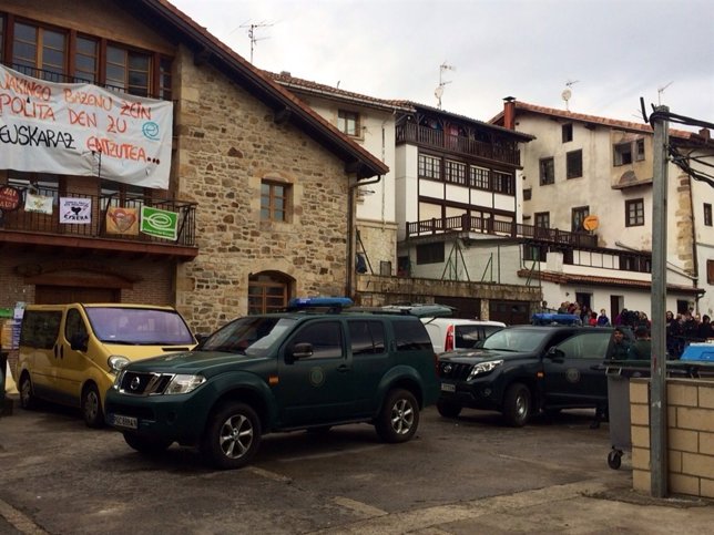 Registros en Vizcaya por la  'Operación Lekanda'
