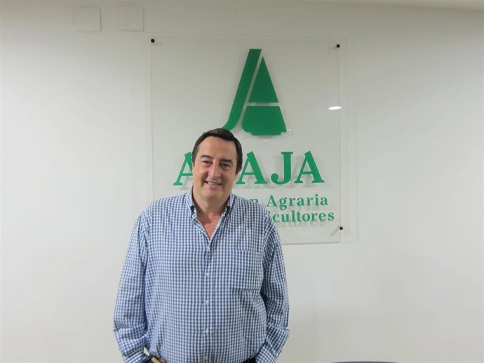 El presidente de Apag Asaja Extremadura, Ángel García Blanco