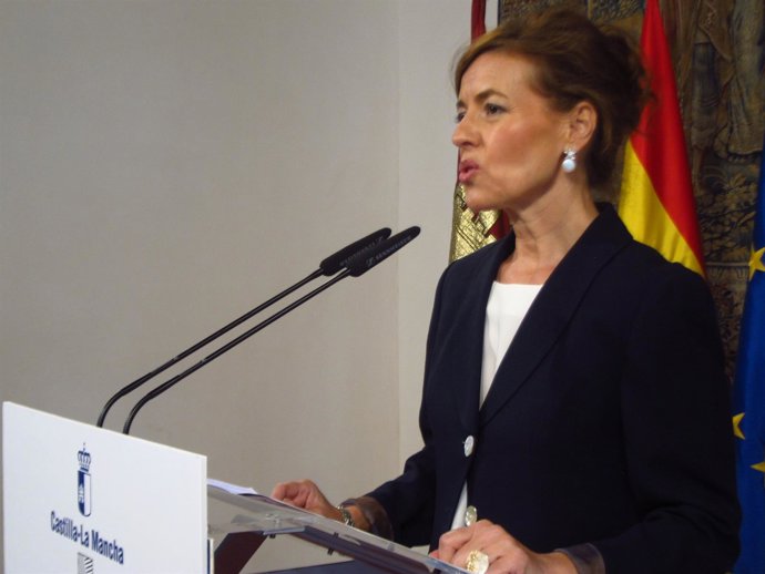 La consejera en rueda de prensa