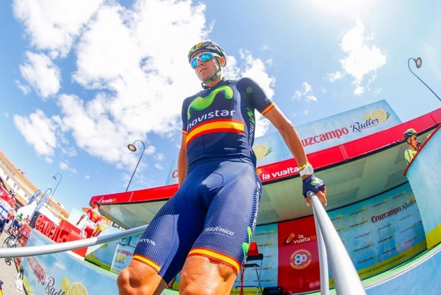 Alejandro Valverde en la Vuelta a España 2015