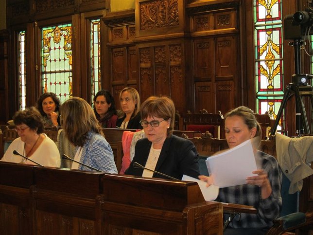 La consejera de Servicios y Derechos Sociales, Pilar Varela