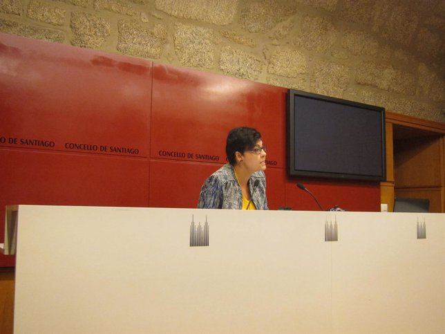 Concha Fernández, concejala de Politicas Sociais de Santiago