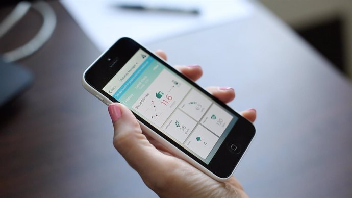 Philips diabetes self-care app with integrated virtual community