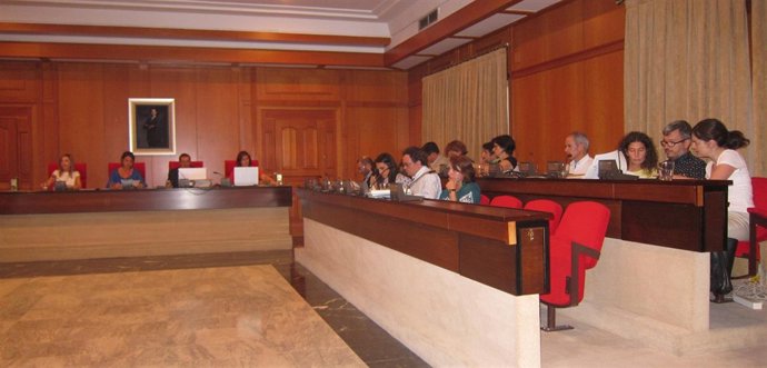 Celebración del Pleno del Ayuntamiento