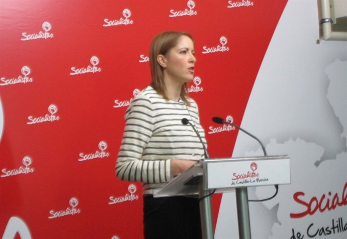 Cristina Maestre, portavoz del PSOE en C-LM