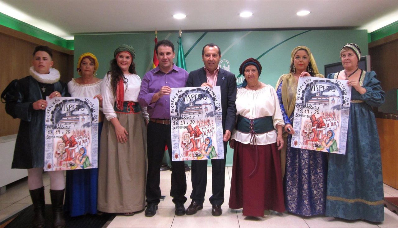 Ruiz Espejo y alcalde de Casarabonela, Antonio Campos, recreación Inquisición