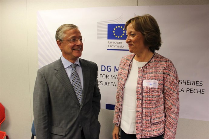 Joao Aguiar y Carmen Ortiz.