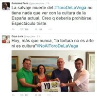 El rechazo a la celebración del Toro de la Vega lidera las tendencias de este martes en las redes sociales