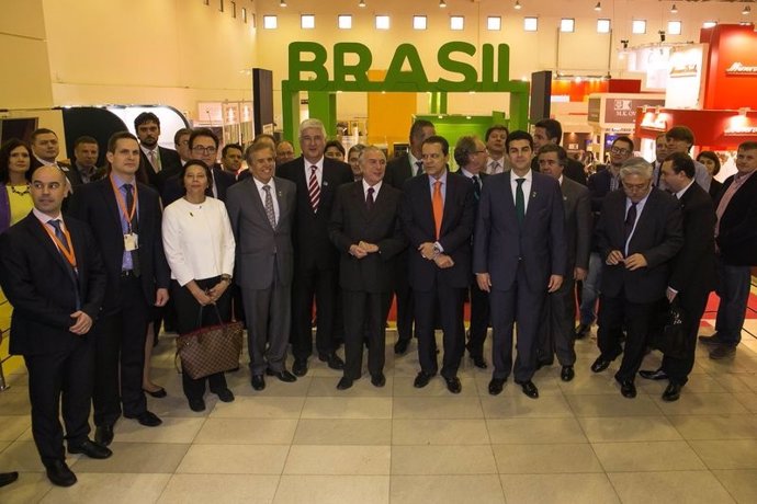 Vice-presidente Michel Temer visita estandes do Brasil na Feira "World Food" na 