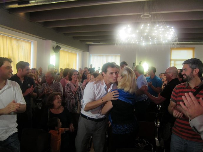 Albert Rivera, en un acto en Granollers