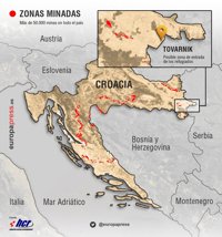 El riesgo de las zonas minadas, la nueva amenaza para los refugiados camino de Europa
