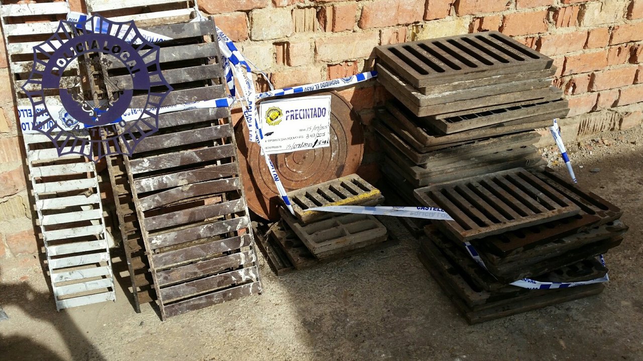 SUSTRACCIÓN DE TAPAS DE ALCANTARILLA