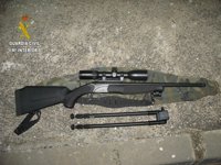 Un cazador furtivo denunciado por el SEPRONA en un coto de Aguilar del Río Alhama