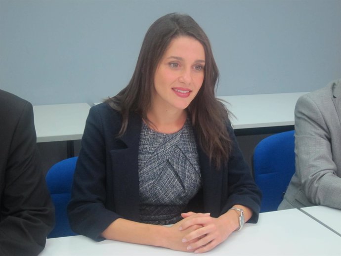La candidata de C's Inés Arrimadas se reúne con empresarios en Manresa
