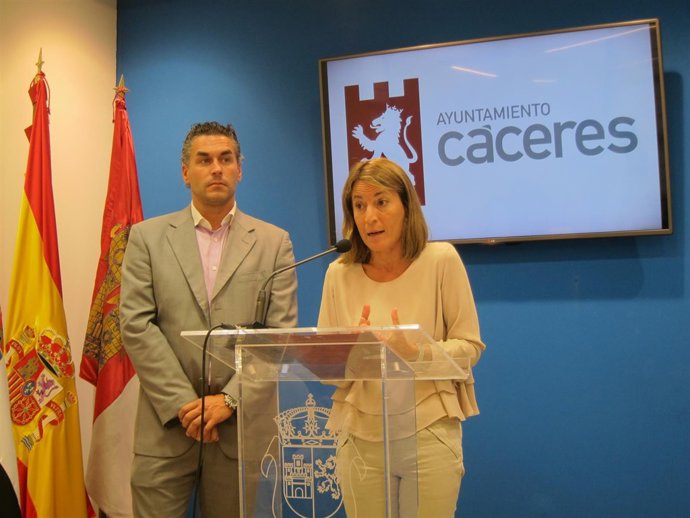 Elena Nevado, alcaldesa de Cáceres