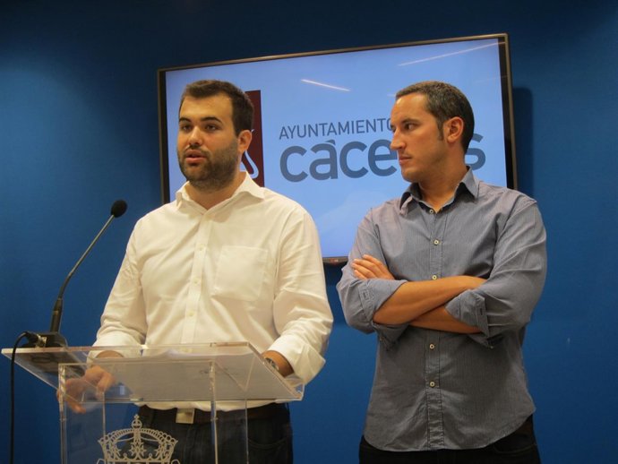 Luis Salaya, portavoz del PSOE en el Ayuntamiento de Cáceres