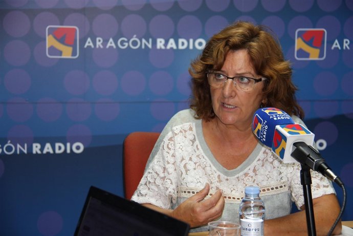 La consejera de Ciudadanía y Derechos Sociales, María Victoria Broto