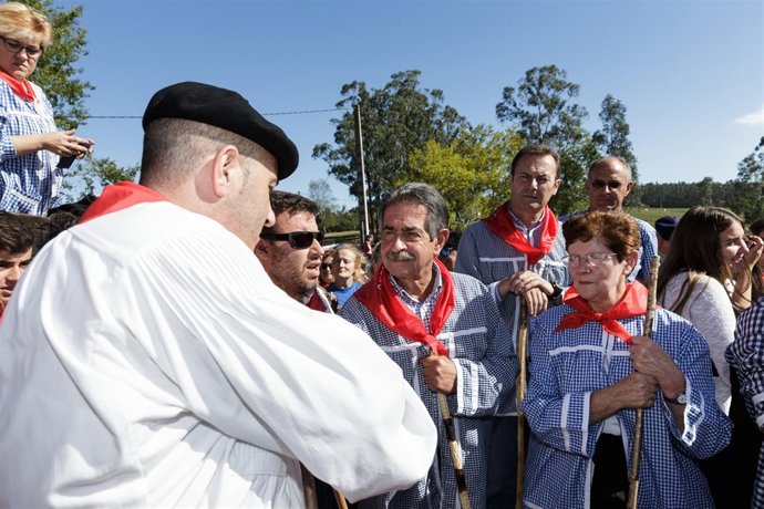 Miguel Ángel Revilla en San Cipriano