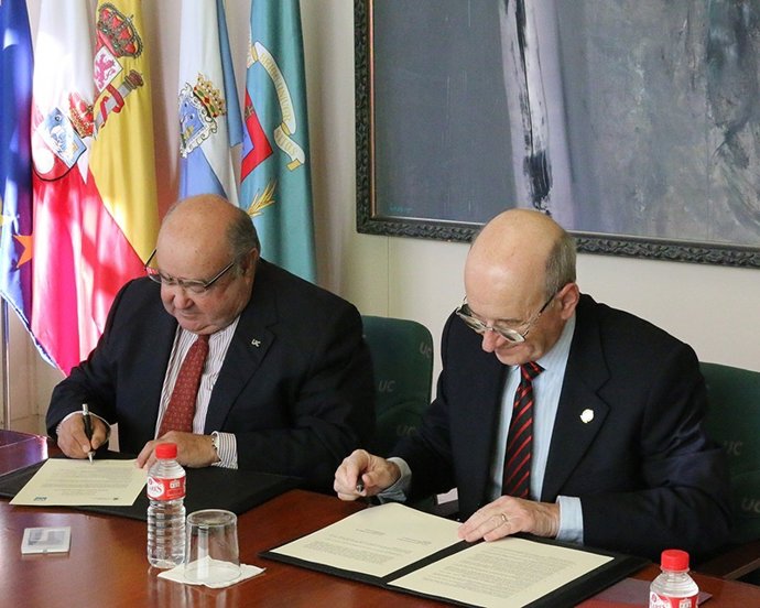 Los rectores de la UC y la Pontificia Universidad Católica de Valparaíso 