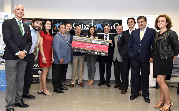 Entrega al Banco de Alimentos de la recaudación del concierto solidario