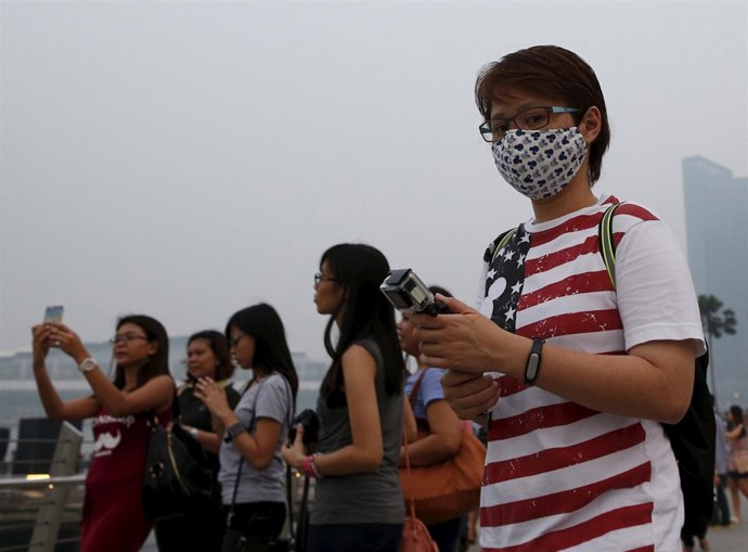Contaminación en Singapur