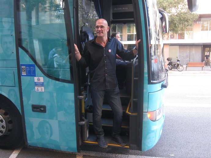 El cabeza de lista de Junts pel Sí, Raül Romeva