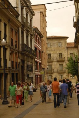 Imagen del centro de la ciudad asturiana de Avilés