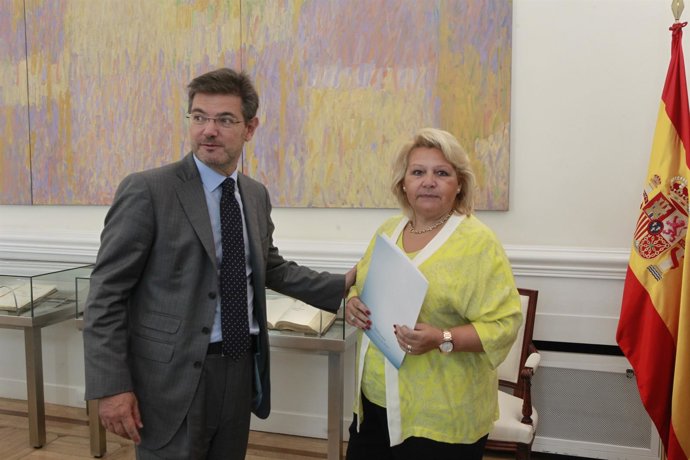 Rafael Catalá y Ángeles Pedraza