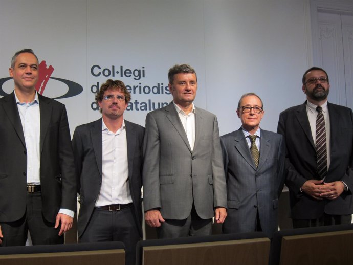 Mingo Olmos, Albano Sánchez-Ossorio, Miquel Darnés, Ramon Lluís Lletjós y X.Font
