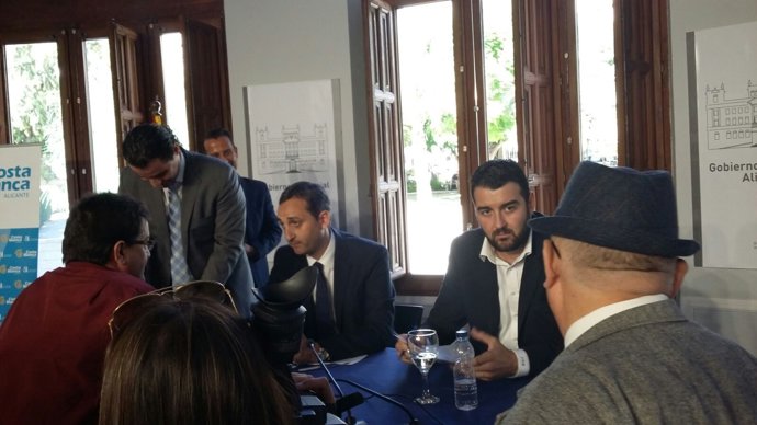 César Sánchez este jueves en Alicante