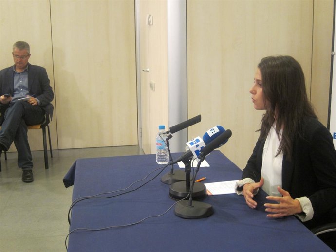 La candidata de C's a presidir la Generalitat, Inés Arrimadas