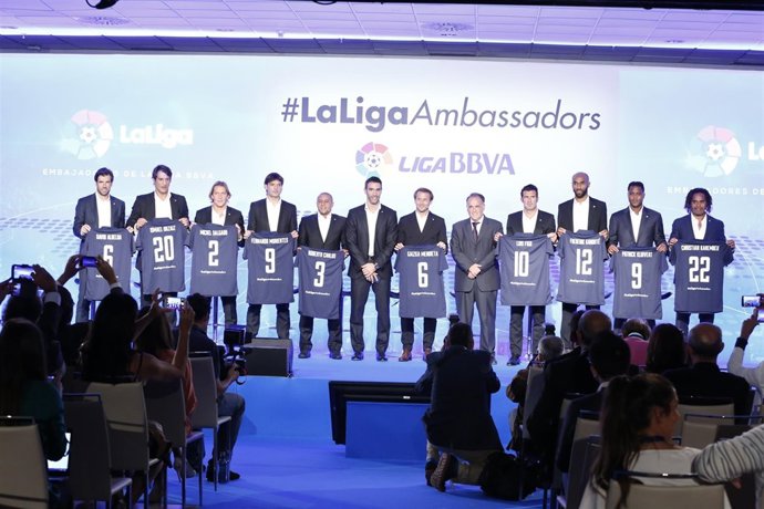 Presentación de los embajadores LFP