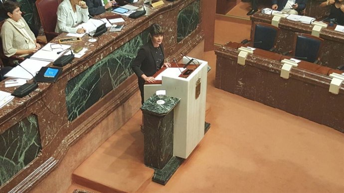 La diputada de Podemos, María Giménez