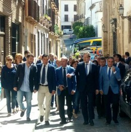 El presidente del Gobierno, Mariano Rajoy, visita Antequera