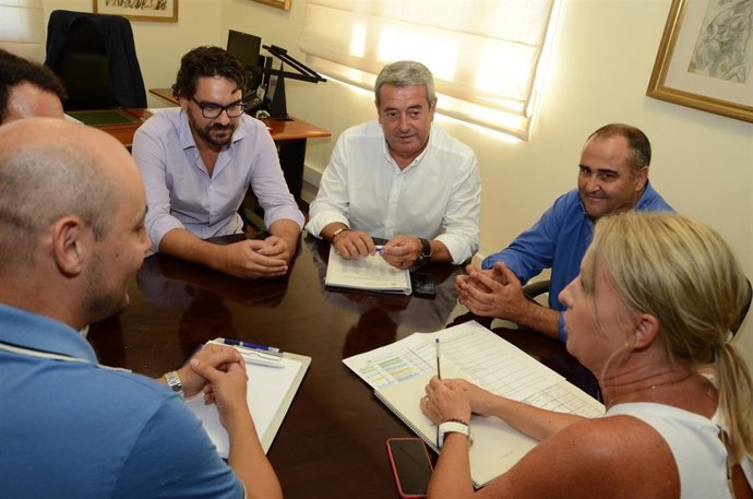 Reunión en el Ayuntamiento de El Rosario