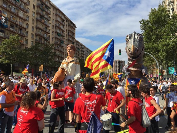 La marcha de la Via Lliure esta Diada 
